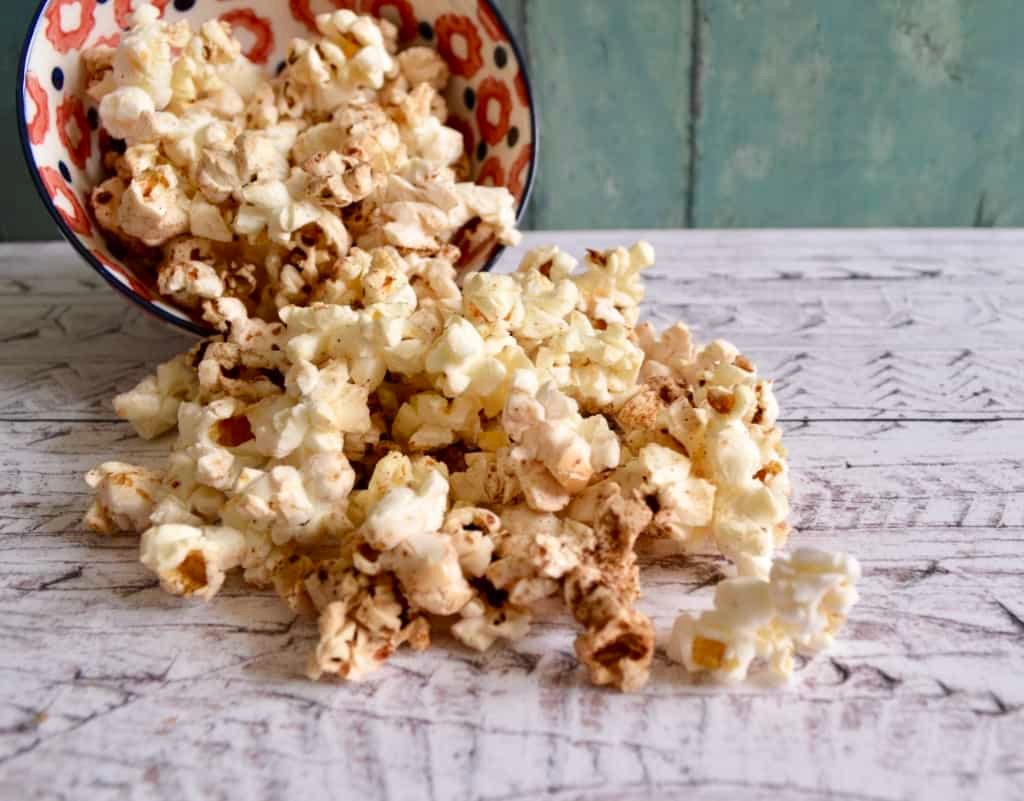 cinnamon sugar popcorn