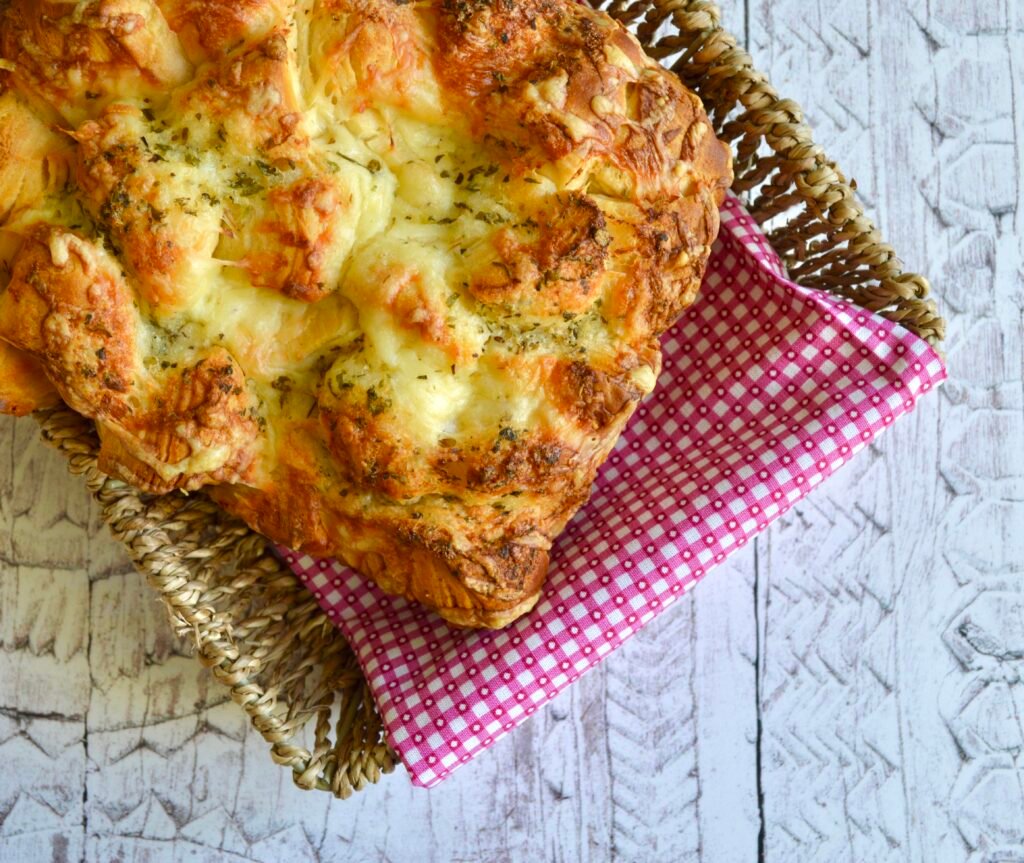 Tear and Share Cheesy Garlic Bread