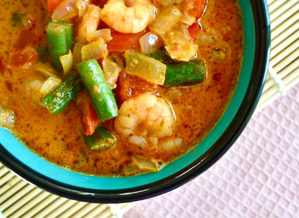 red thai prawn curry