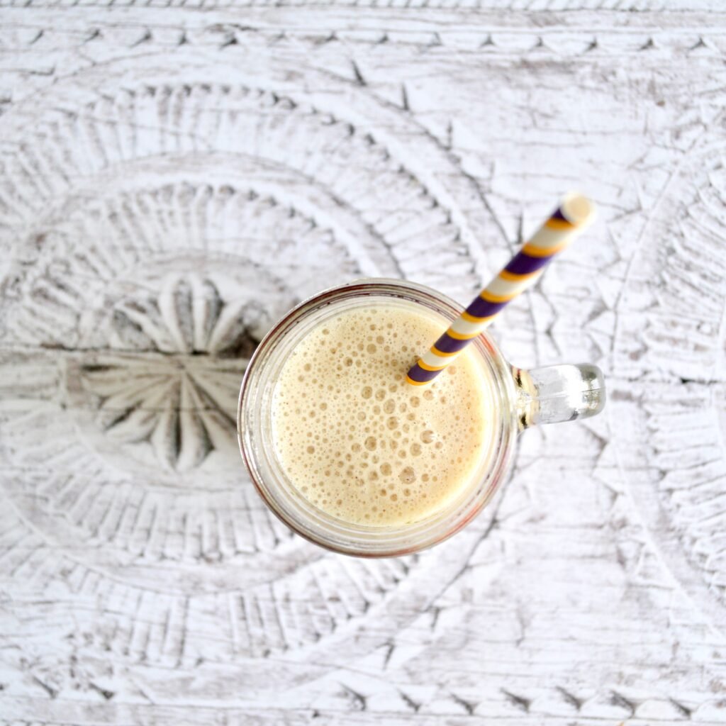 spiced banana smoothie