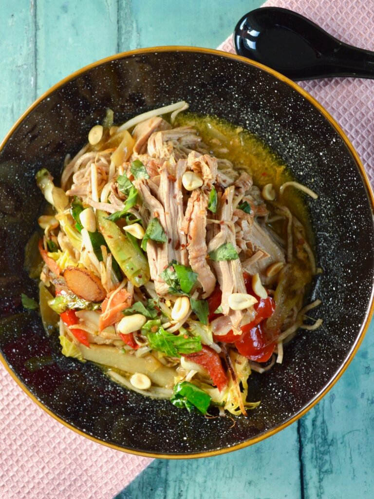 slow cooked Thai pork