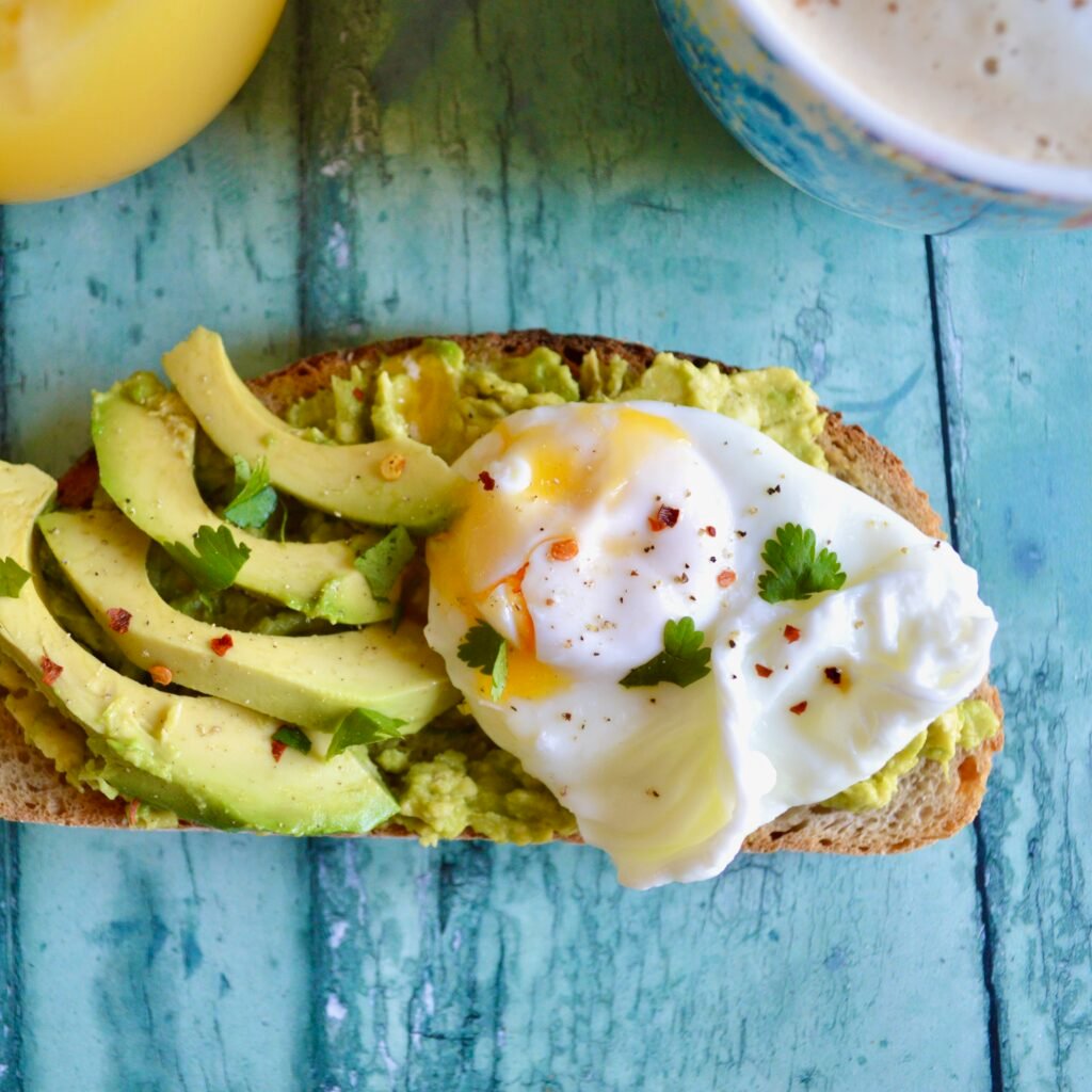 Avocado And Poached Egg Sourdough Toast Fiona Cooks