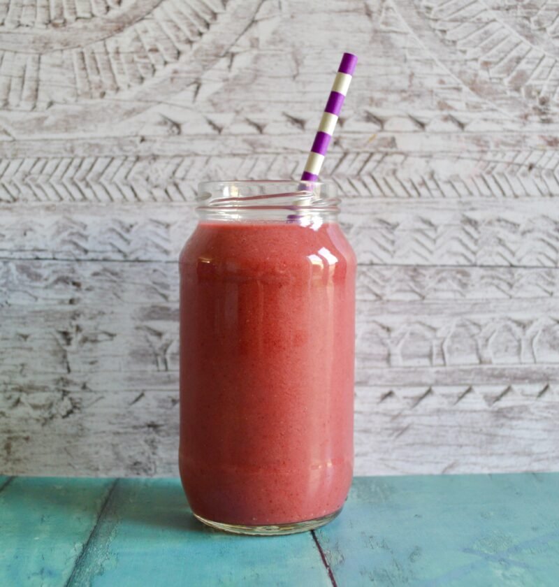 apple blackberry crumble smoothie