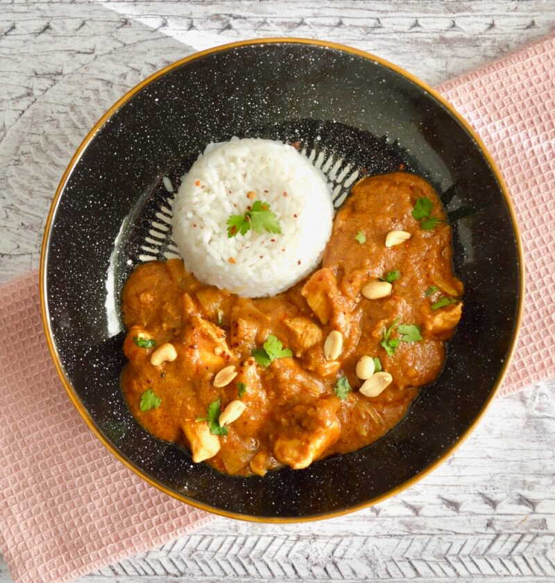 chicken satay curry