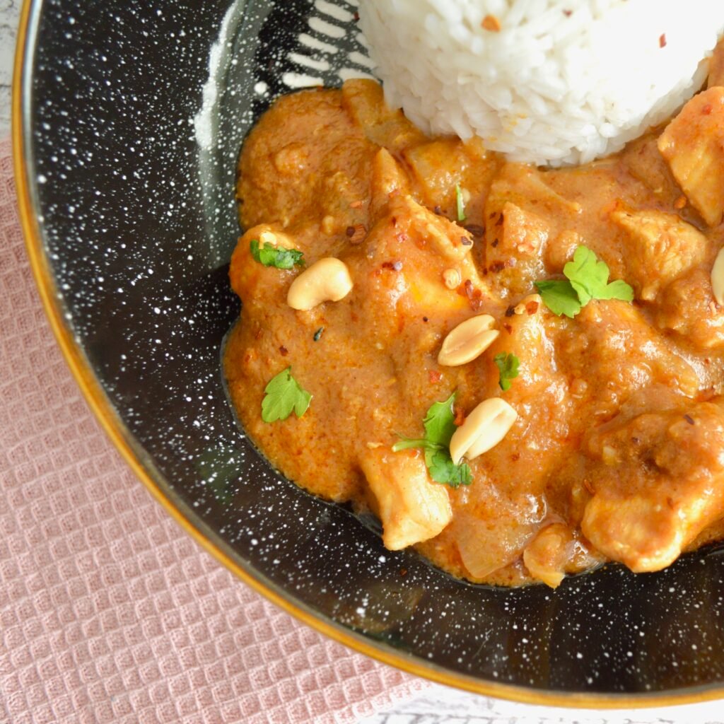 chicken satay curry