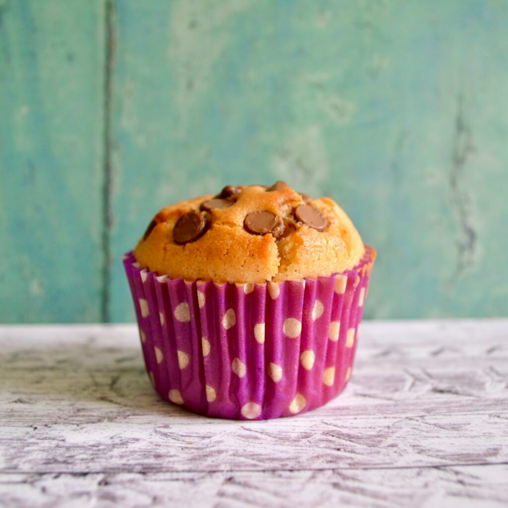 strawberry chocolate muffins